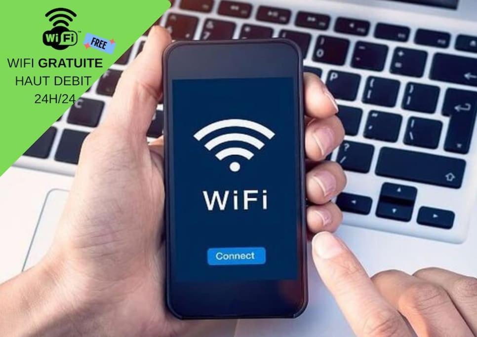 Super Studio Tout Equipe Wifi 2Pers Saint-Quentin  Exterior photo
